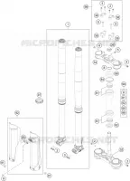 FRONT FORK / TRIPLE CLAMP