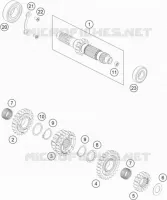 GEARBOX MAIN SHAFT