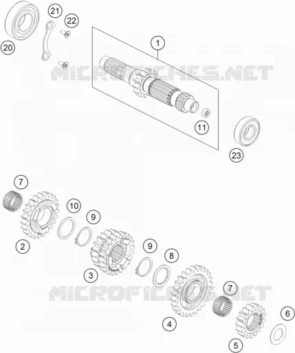 GEARBOX MAIN SHAFT