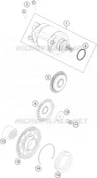 ELECTRIC STARTER MOTOR