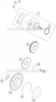 ELECTRIC STARTER MOTOR