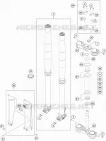 FRONT FORK / TRIPLE CLAMP