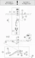 REAR BRAKE MASTER CYLINDER
