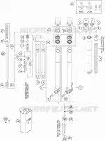 FRONT FORK (PARTS)