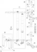 FRONT FORK / TRIPLE CLAMP