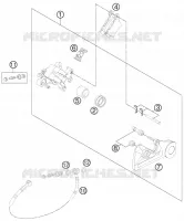 REAR BRAKE CALIPER