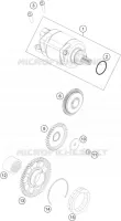 ELECTRIC STARTER MOTOR