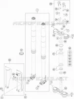 FRONT FORK / TRIPLE CLAMP