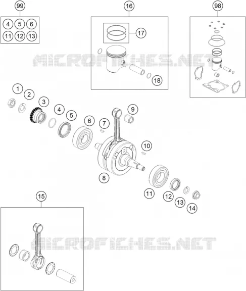 CRANKSHAFT / PISTON