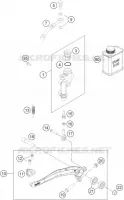 REAR BRAKE MASTER CYLINDER