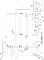 FRONT FORK / TRIPLE CLAMP