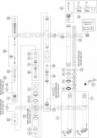 FRONT FORK (PARTS)