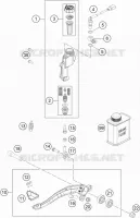 REAR BRAKE MASTER CYLINDER