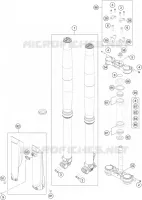 FRONT FORK / TRIPLE CLAMP