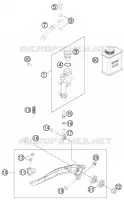 REAR BRAKE MASTER CYLINDER