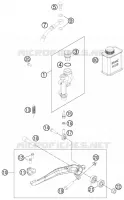 REAR BRAKE MASTER CYLINDER