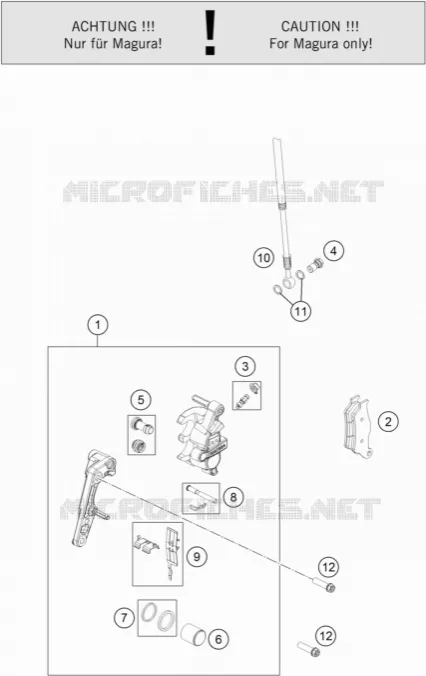 FRONT BRAKE CALIPER