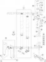 FRONT FORK / TRIPLE CLAMP