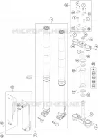 FRONT FORK / TRIPLE CLAMP