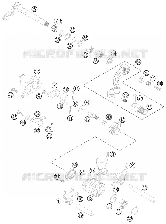 GEAR SHIFTING MECHANISM