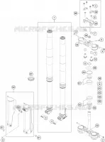 FRONT FORK / TRIPLE CLAMP