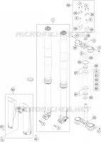 FRONT FORK / TRIPLE CLAMP