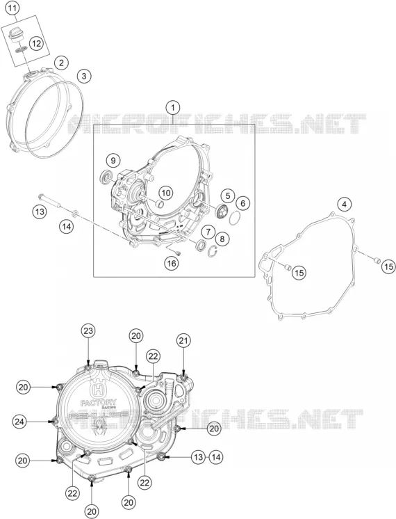 CLUTCH COVER