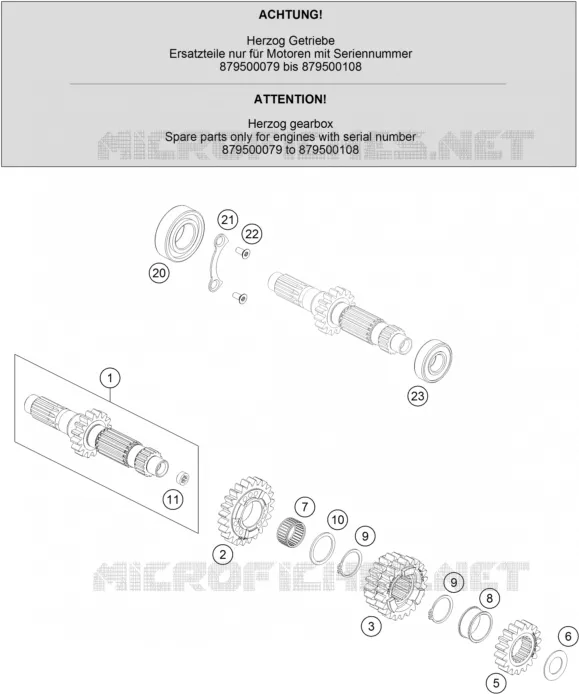 GEARBOX MAIN SHAFT