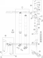 FRONT FORK / TRIPLE CLAMP