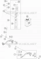 REAR BRAKE MASTER CYLINDER