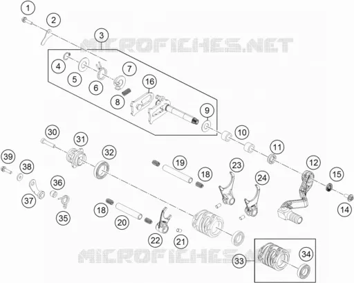 GEAR SHIFTING MECHANISM
