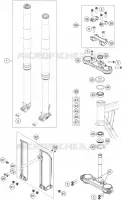 FRONT FORK / TRIPLE CLAMP
