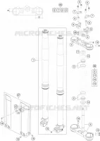 FRONT FORK / TRIPLE CLAMP