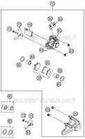 REAR BRAKE CALIPER