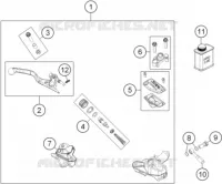 FRONT BRAKE MASTER CYLINDER