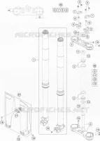 FRONT FORK / TRIPLE CLAMP