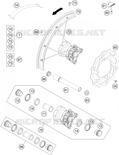 FRONT WHEEL