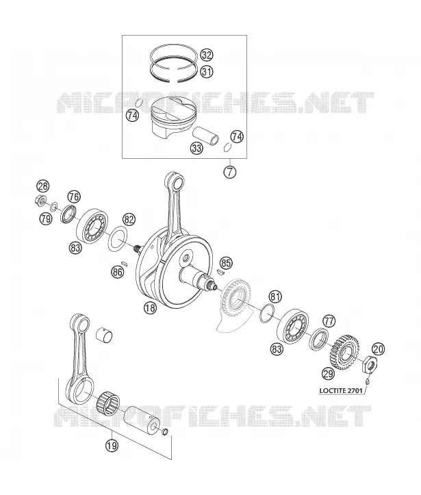 CRANKSHAFT / PISTON
