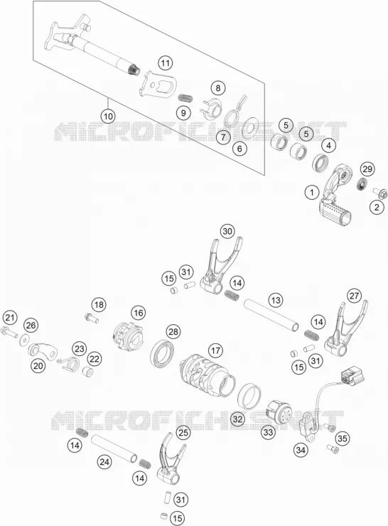 GEAR SHIFTING MECHANISM