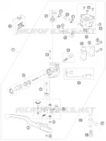 FRONT BRAKE MASTER CYLINDER