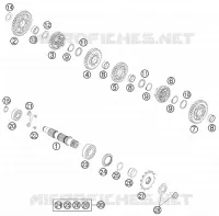 GEARBOX COUNTERSHAFT
