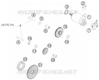 ELECTRIC STARTER MOTOR