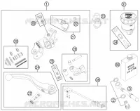 FRONT BRAKE MASTER CYLINDER