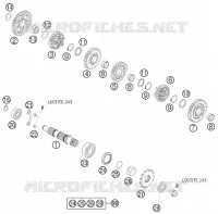GEARBOX COUNTERSHAFT