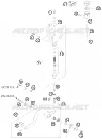 REAR BRAKE MASTER CYLINDER