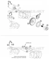 ELECTRIC STARTER MOTOR