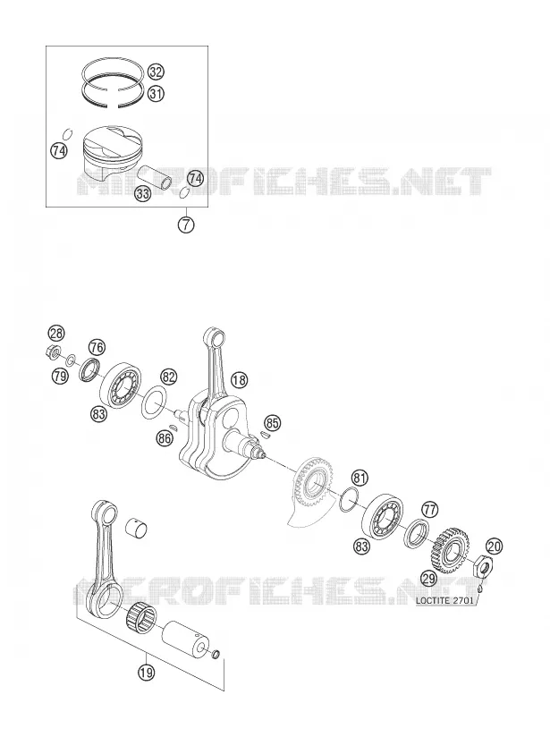 CRANKSHAFT / PISTON