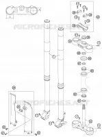 FRONT FORK / TRIPLE CLAMP