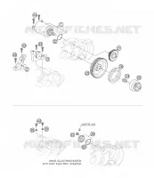 ELECTRIC STARTER MOTOR