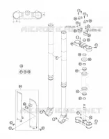 FRONT FORK / TRIPLE CLAMP